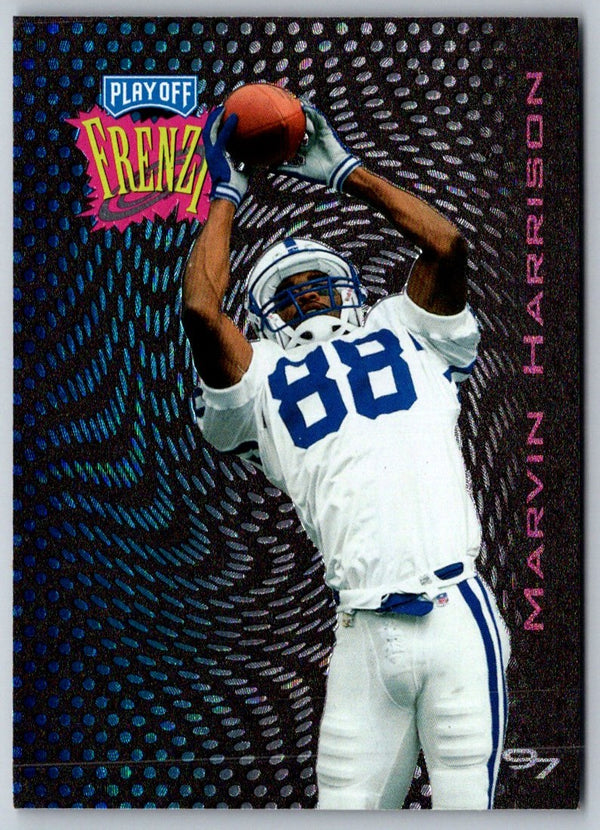 1997 Playoff Zone Frenzy Marvin Harrison #19