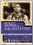 2002 Fleer Genuine Morris Peterson