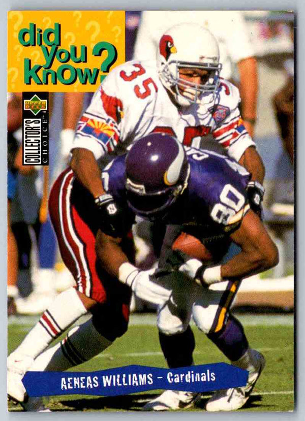 1995 Upper Deck Aeneas Williams #46