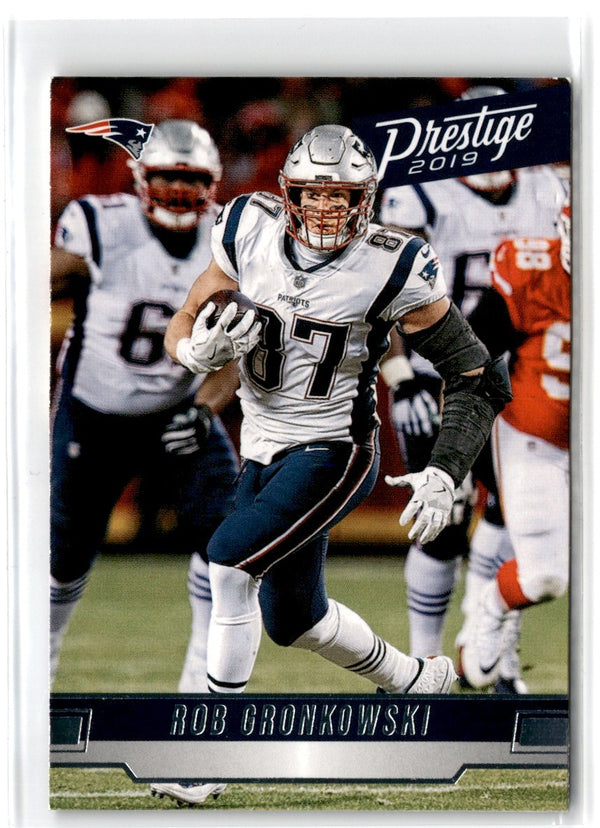 2019 Panini Prestige Rob Gronkowski #81