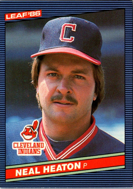 1986 Leaf Neal Heaton #203
