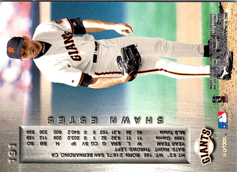 2000 Metal Shawn Estes