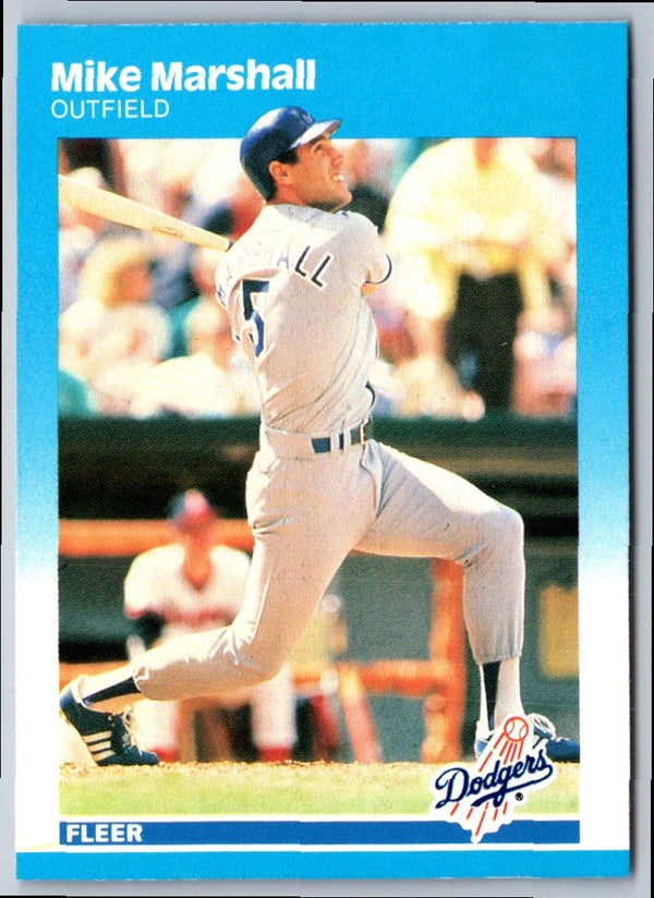 1987 Fleer Mike Marshall #446