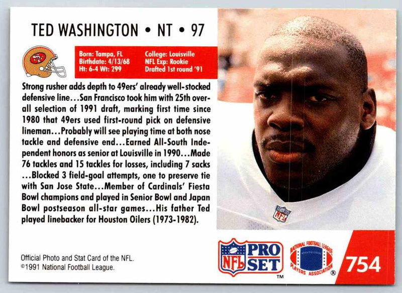 1990 Proset Ted Washington