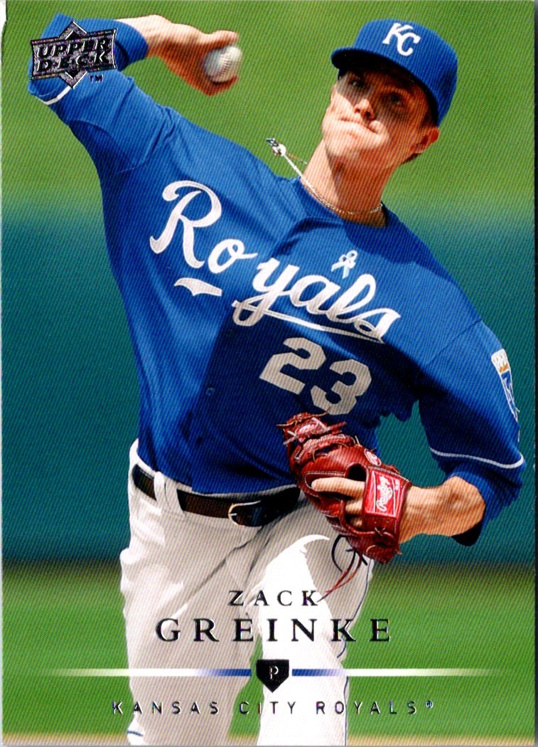 2008 Upper Deck Zack Greinke