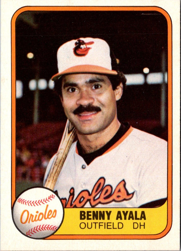 1981 Fleer Benny Ayala #185