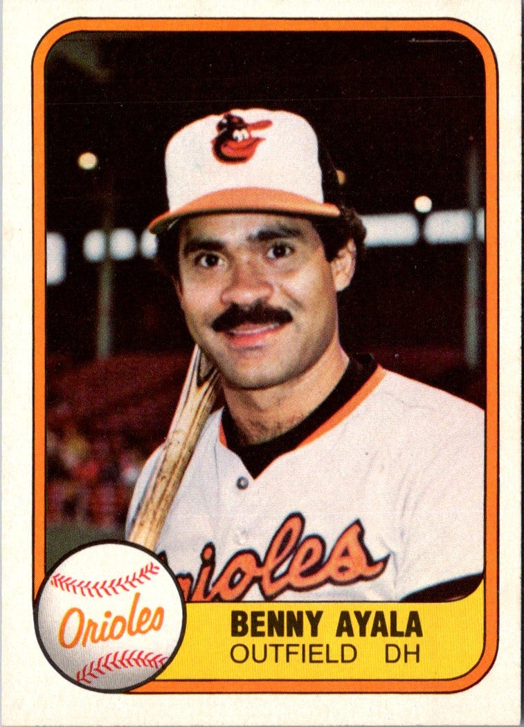 1981 Fleer Benny Ayala