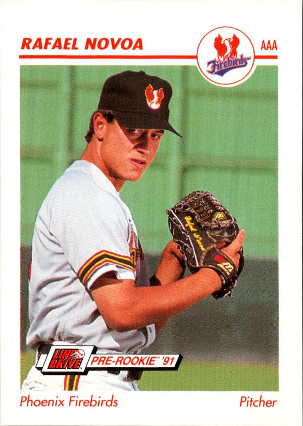 1991 Line Drive AAA Rafael Novoa #386