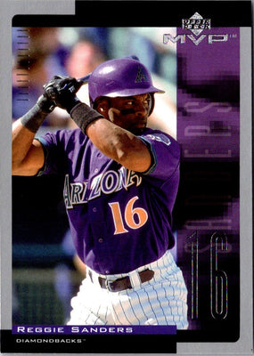 2001 Upper Deck MVP Reggie Sanders #215