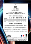 2018 Bowman Platinum Jon Lester