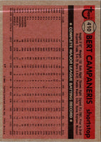 1981 Topps Bert Campaneris #410