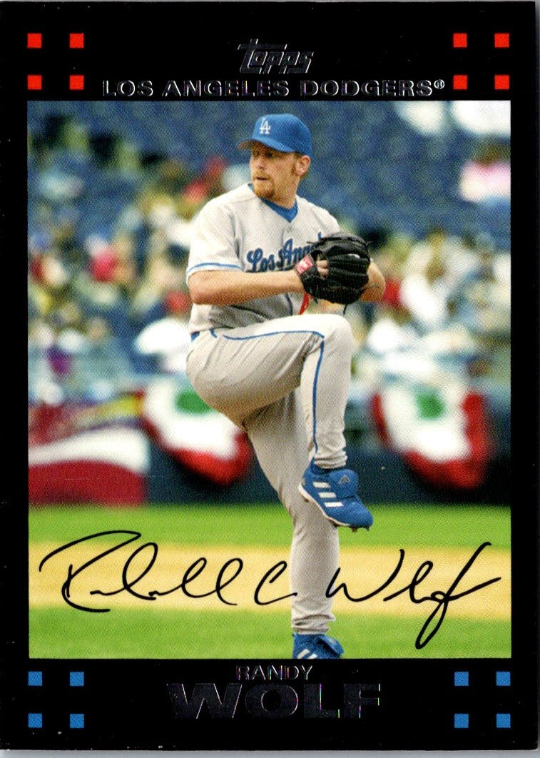 2007 Topps Randy Wolf