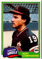 1981 Topps Bert Campaneris #410