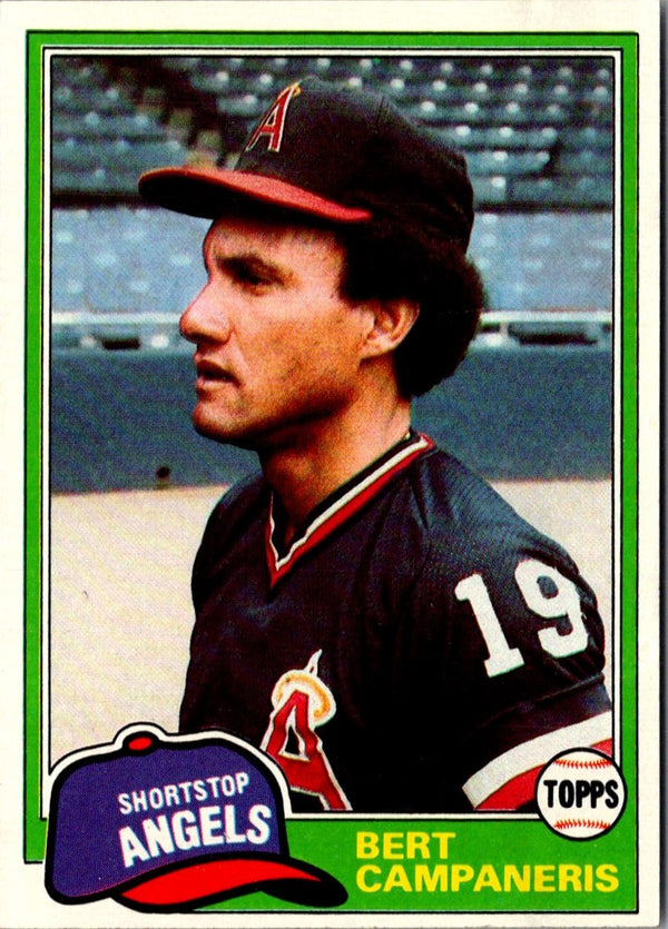 1981 Topps Bert Campaneris #410