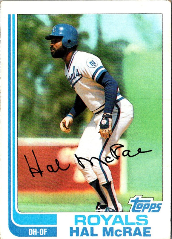 1982 Topps Hal McRae #625