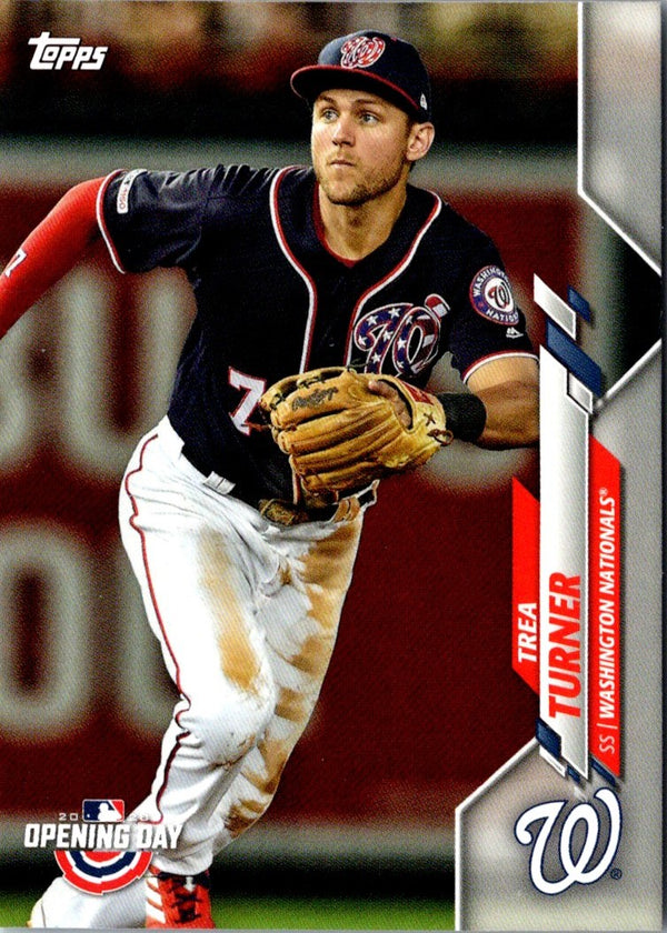 2020 Topps Opening Day Trea Turner #35