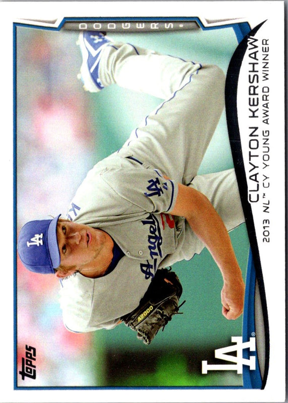 2014 Topps Clayton Kershaw #604