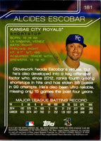 2015 Stadium Club Alcides Escobar #181