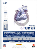 2016 Panini Prestige Andre Johnson #87