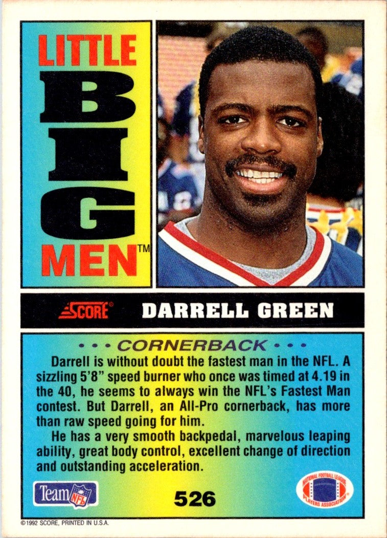 1992 Score Darrell Green