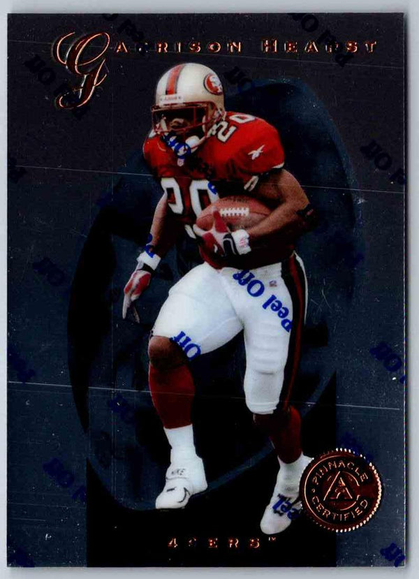 1997 Pinnacle Certified NFL Garrison Hearst #82