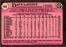 1989 O-Pee-Chee Dave LaPoint