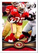 2012 Topps Kendall Hunter