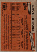 1981 Topps Dave Brown