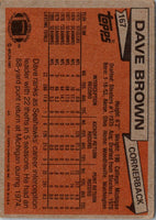 1981 Topps Dave Brown #167