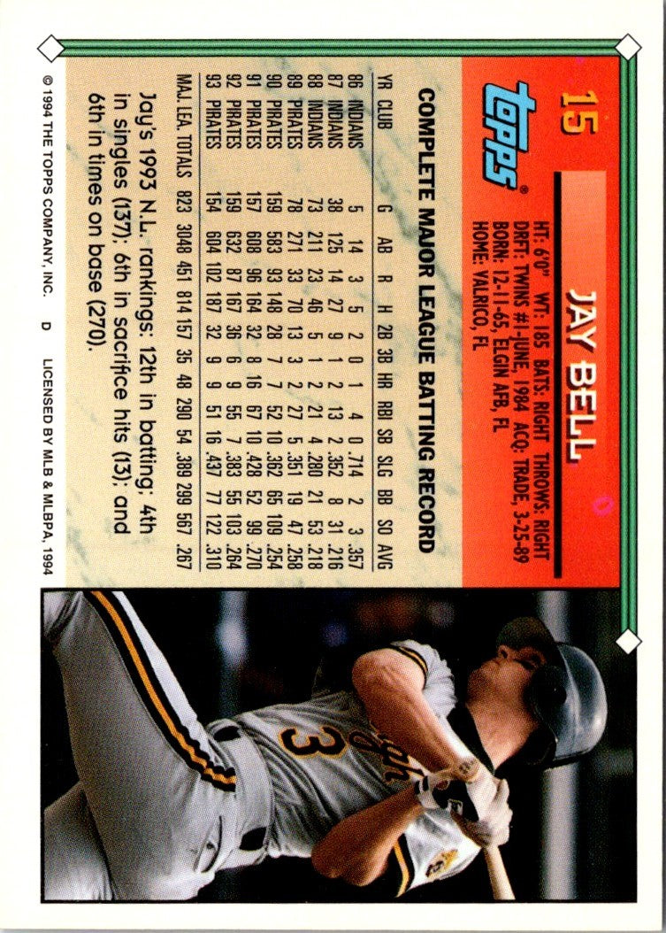 1994 Topps Jay Bell