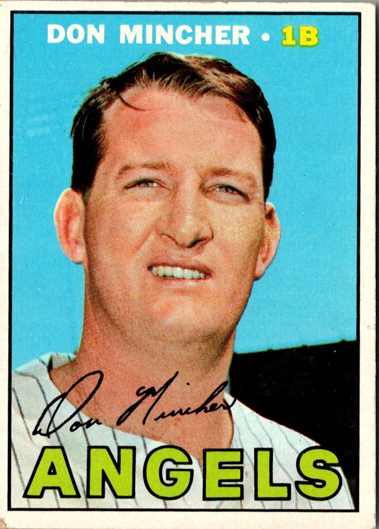 1967 Topps Don Mincher