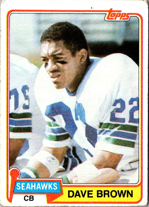 1981 Topps Dave Brown #167