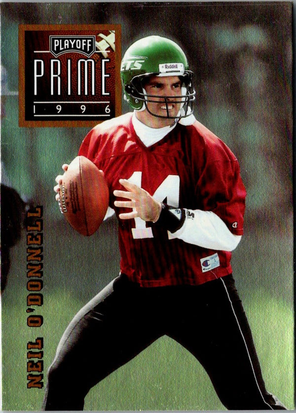 1996 Playoff Prime Neil O'Donnell #56