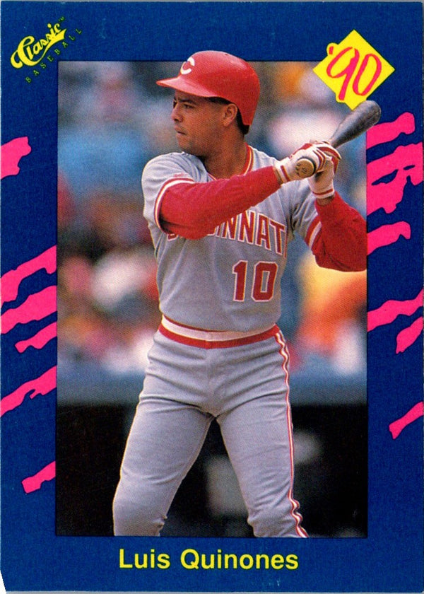 1990 Classic Blue Luis Quinones #132