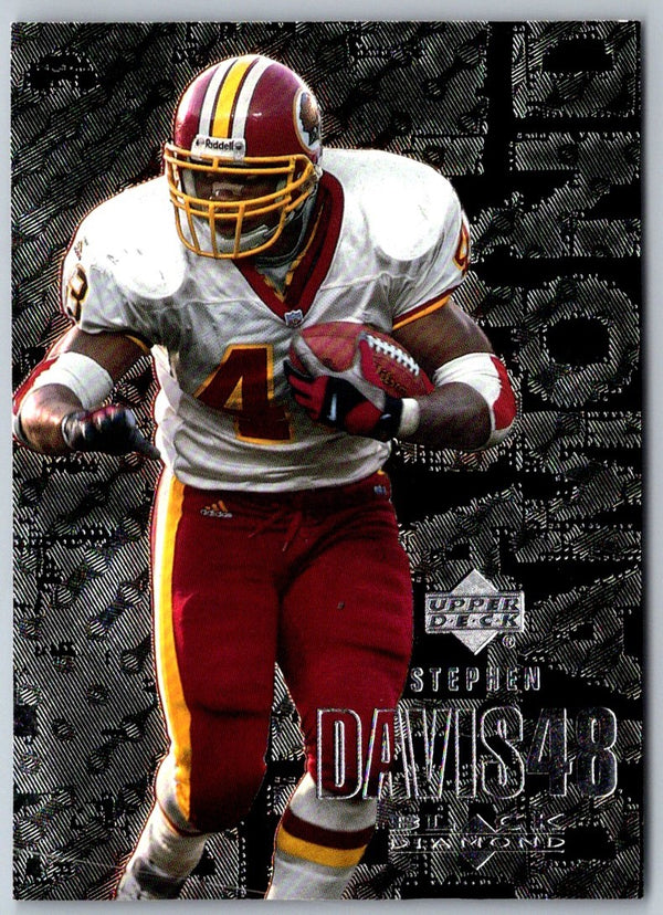 2000 Upper Deck Black Diamond Stephen Davis #118