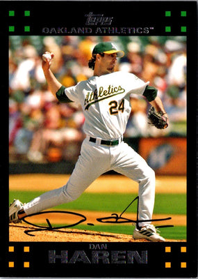 2007 Topps Dan Haren #424