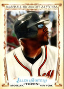 2011 Topps Allen & Ginter Baseball Highlight Sketches Jason Heyward