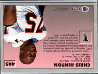 1993 Fleer Chris Hinton #405