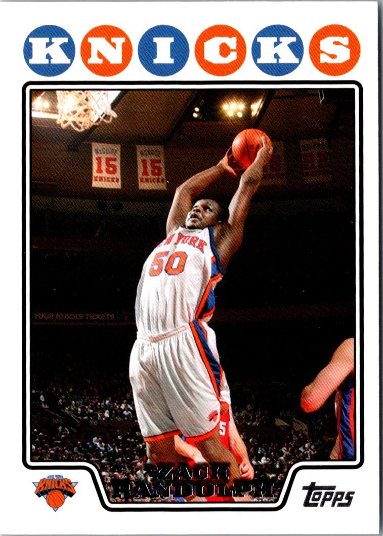 2008 Topps Zach Randolph