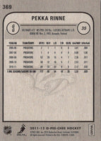 2011 O-Pee-Chee Pekka Rinne #369