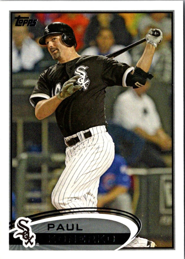 2012 Topps Paul Konerko #105