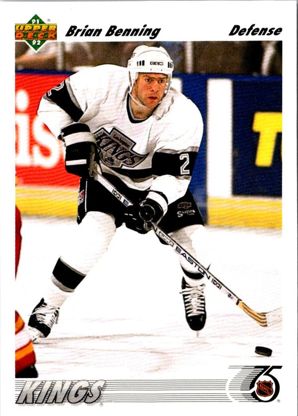 1991 Upper Deck Brian Benning #415