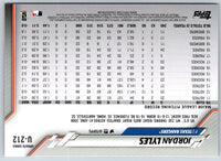 2020 Topps Update Jordan Lyles #U-212