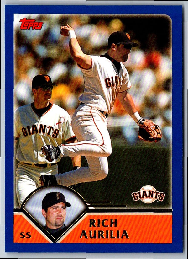 2003 Topps Rich Aurilia #404