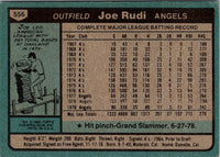 1980 Topps Joe Rudi #556