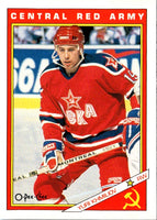 1991 O-Pee-Chee Central Red Army Yuri Khmylev #16R