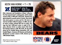 1991 Pro Set Keith Van Horne #107
