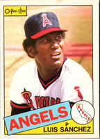 1985 O-Pee-Chee Luis Sanchez #42