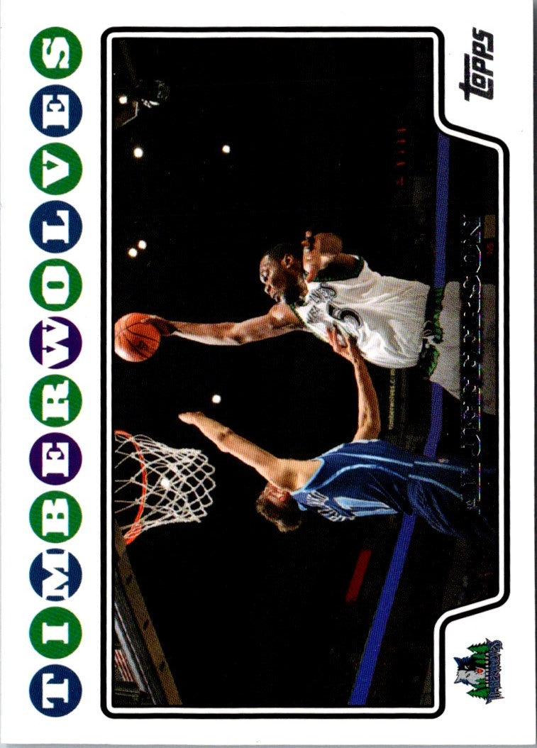 2008 Topps Minnesota Timberwolves