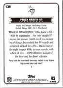 2012 Topps Magic Percy Harvin